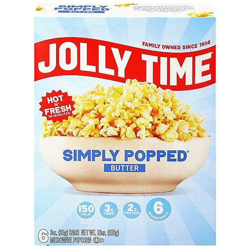 Jolly Time Simply Butter Popcorn