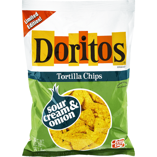 Doritos Sour Cream & Onion Tortilla Chips | Tortilla | Market Basket