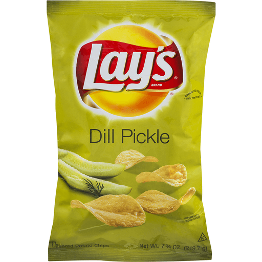 Lay's Dill Pickle Flavored Potato Chips - 7.75oz