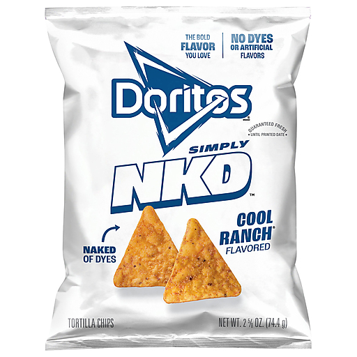 Doritos Cool Ranch Flavored Tortilla Chips 2.62 oz