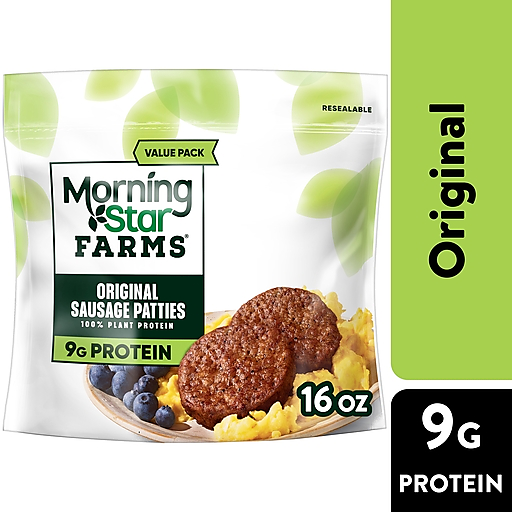 Morningstar Original Sausage Veggie Pattie