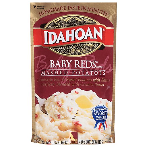 Idahoan red mashed outlet potatoes