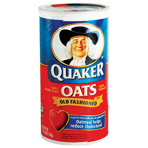 Quaker, Old Fashioned Oatmeal, Whole Grain, Cook on Stovetop or