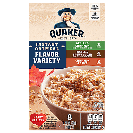 Quaker Instant Oatmeal Flavored
