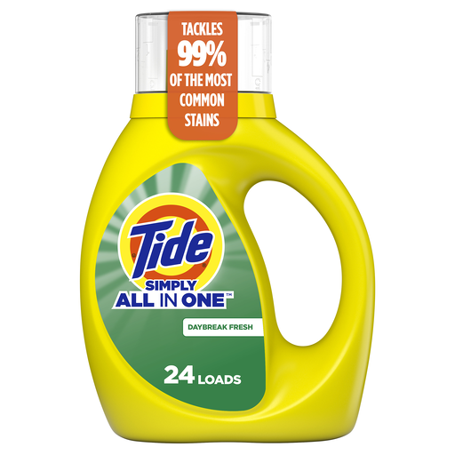 Tide Tide Simply Liquid Laundry Detergent, Daybreak Fresh, 31 Fl Oz 32 fl oz