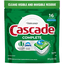 Cascade Action Pacs Fresh Scent Dishwasher Detergent 16 Ea