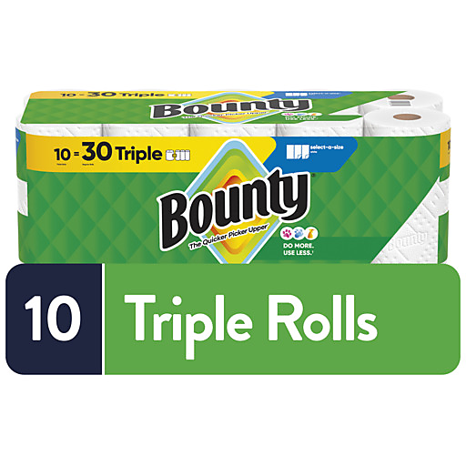 Bounty Paper Towels Select A Size, 10 Count 10 ct