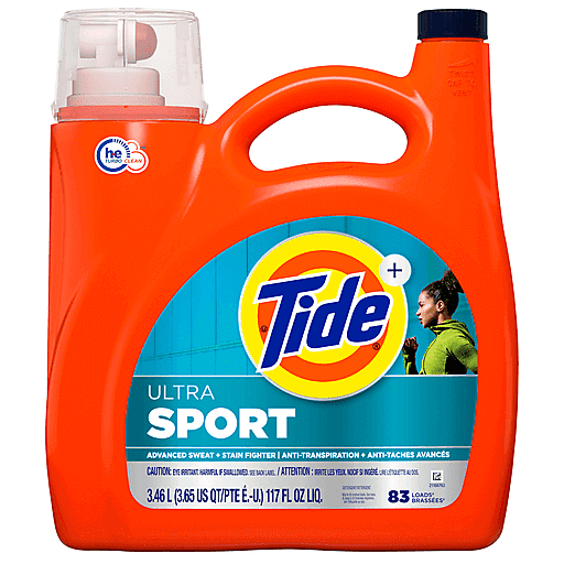 Tide + Ultra Sport Detergent 3.65 qt