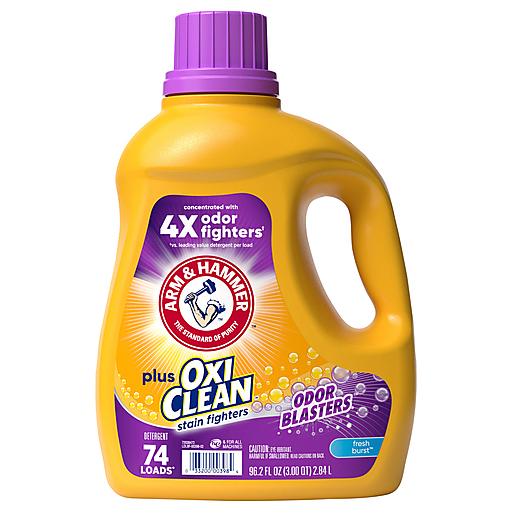 Arm & Hammer Odor Blasters Stain Fighters Fresh Burst Detergent 96.2 fl oz