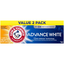 Arm & Hammer Advance White Extreme Whitening Toothpaste, Twin Pack (Contains Two 6oz Tubes) Clean Mint Fluoride Toothpaste