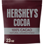 Hershey's Natural Unsweetened Cocoa Powder Resealable Pouch, 23 Oz