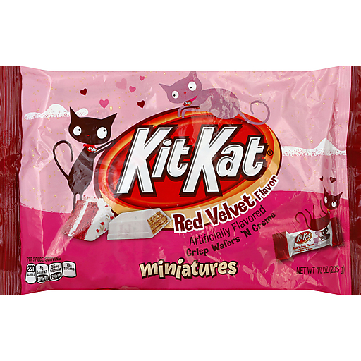 Red velvet cake Kit Kats exist, and it is a candy dream come true