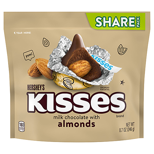 Hershey's Milk Chocolate With Almonds Share Pack 8.7 oz