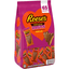 Reese's Milk Chocolate Snack Size Peanut Butter Hearts, Valentine's Candy Bag, 39.8 Oz (65 Pieces)