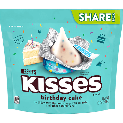 Hershey's Birthday Cake-Flavored Kisses Are Back on Store Shelves -  Thrillist