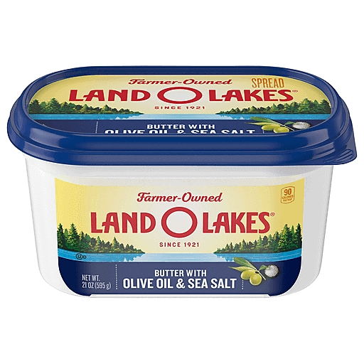 Land O Lakes Butter With Olive Oil & Sea Salt 21 oz