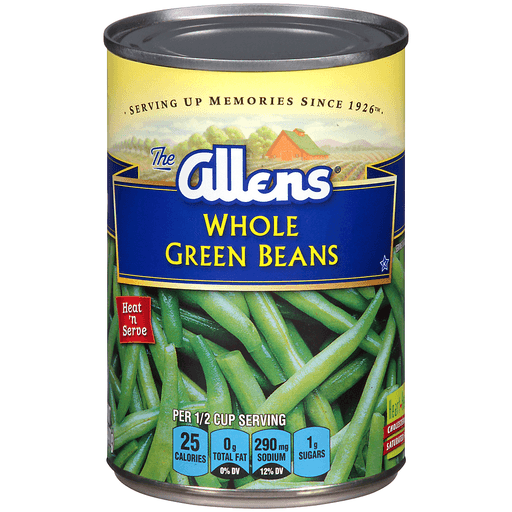 The Allens® Whole Green Beans 14.5 oz. Can | Canned Vegetables 