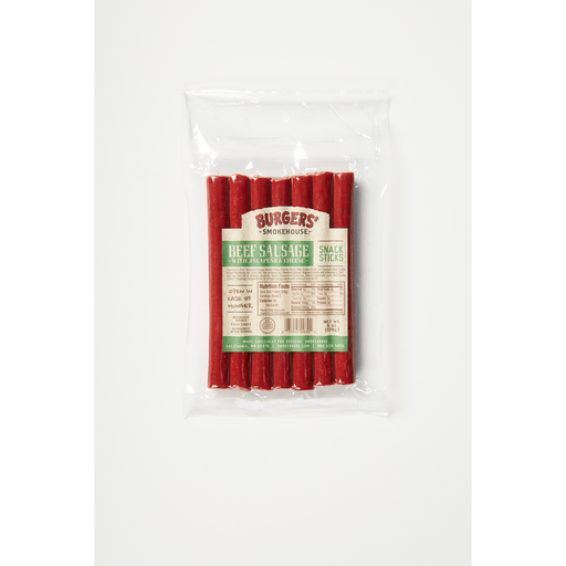 Burgers Smokehouse Beef Jalapeno/cheese Stix 6 oz