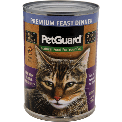 Pet Guard Cat Food Premium Feast Dinner Cat Food Market Basket