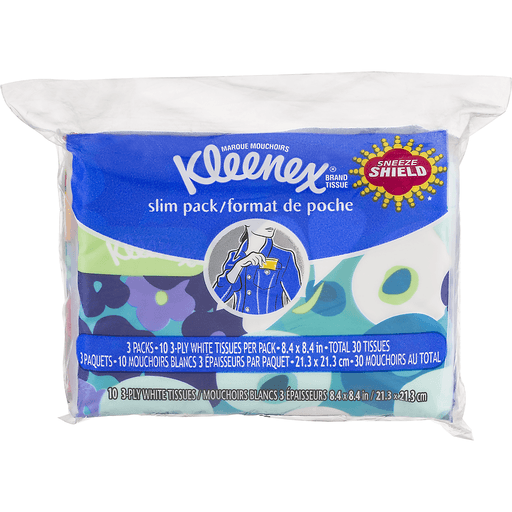 Paquet de 10×10 mouchoirs Kleenex