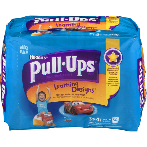 Huggies Pull-Ups Learning Designs Training Pants Size 3T-4T - 50