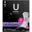 U By Kotex Ultra Thin Extra Heavy Overnight Pads + Wings 22 Ea
