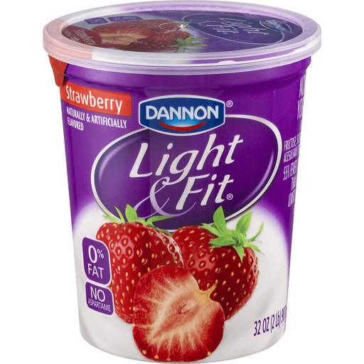 Dannon Creamy Nonfat Yogurt, Strawberry 4oz Wholesale - Danone Food Service