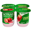 Activia ZERO 0g Added Sugar Strawberry Probiotic Yogurt, Delicious Nonfat Yogurt Cups to Help Support Gut Health, 4 oz, 4 Count