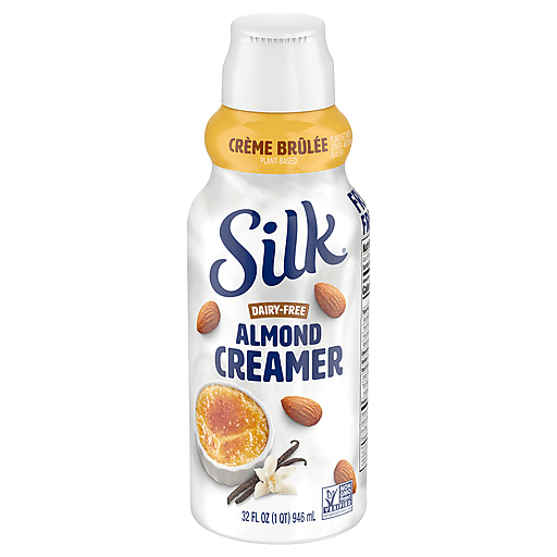 Silk Almond Creamer, Dairy-Free, Creme Brulee 32 Fl Oz