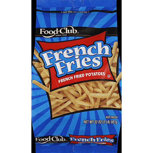 Food Club Crinkle Cut French Fried Potatoes