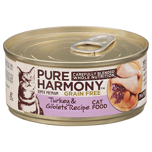 Pure Harmony Cat Food Grain Free Turkey Giblets Recipe Pate