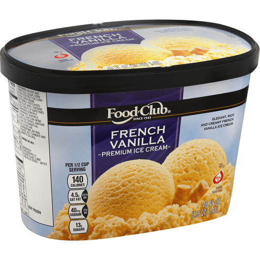 Delicious® Vanilla Ice Cream - 5 qt. bucket - Sam's Club