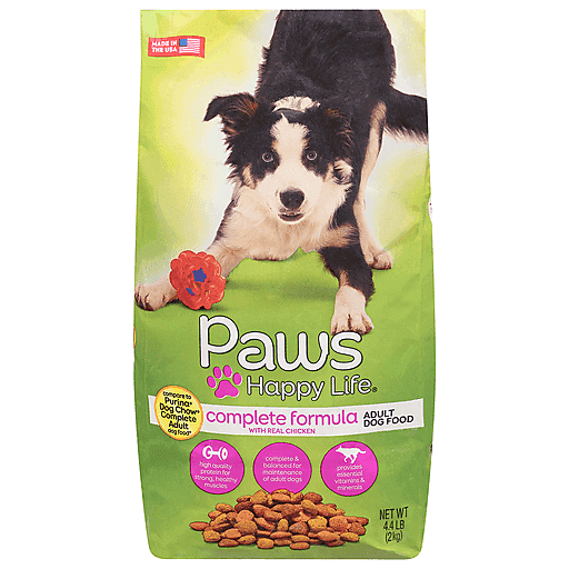 Paws shop dog food