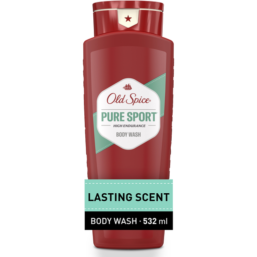 Old Spice High Endurance Body Wash For Men, Pure Sport Scent, 18 Fl Oz (532 M L) 18 fl oz