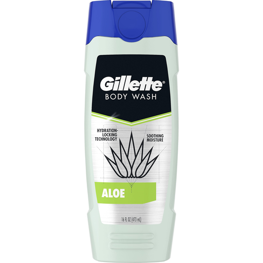 3 Gillette Aloe Body shops Wash 16 oz