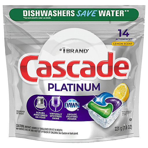 Cascade Dishwasher Detergent, Fresh Scent 52 ea, Shop