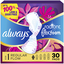Always Always Radiant With Flex Foam Pads, Size 1, Regular, Wings, 30 Ct 30 Ct