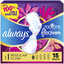 Always Always Radiant With Flex Foam Pads, Size 1, Regular, Wings, 15 Ct 15 Ct