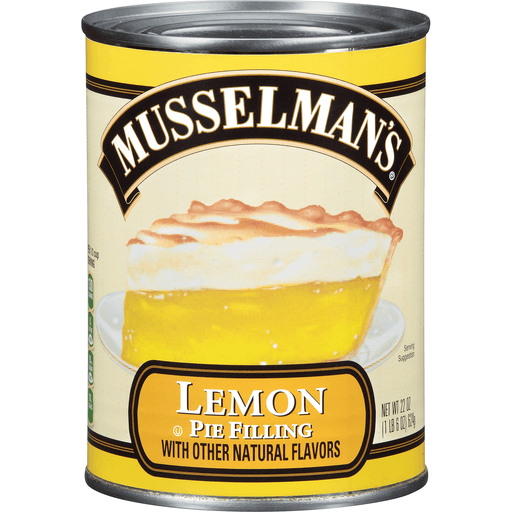 Musselman&rsquo;s® Lemon Pie Filling 22 oz. Can | Pie Crusts &amp; Filling 