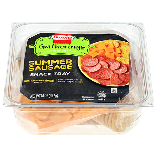 Hormel Summer Sausage Snack Tray 14 oz