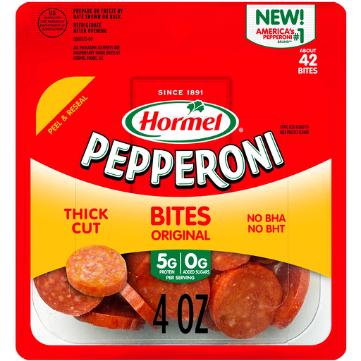 4OZ HML ORIGINAL SNACK BITES PEPPERONI