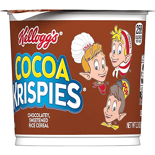 Kellogg's Cocoa Krispies Original Breakfast Cereal In A Cup | Cereal ...