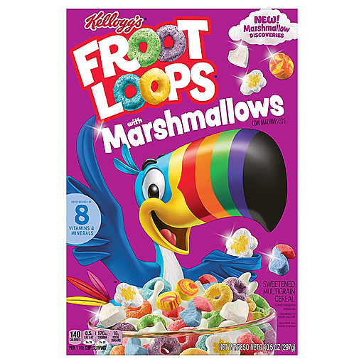 Fruit loops cereal breakfast bar, 18 ea