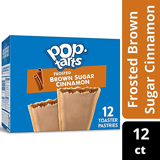 Pop Tarts Toaster Pastries, Frosted Brown Sugar Cinnamon 20.3 Oz 