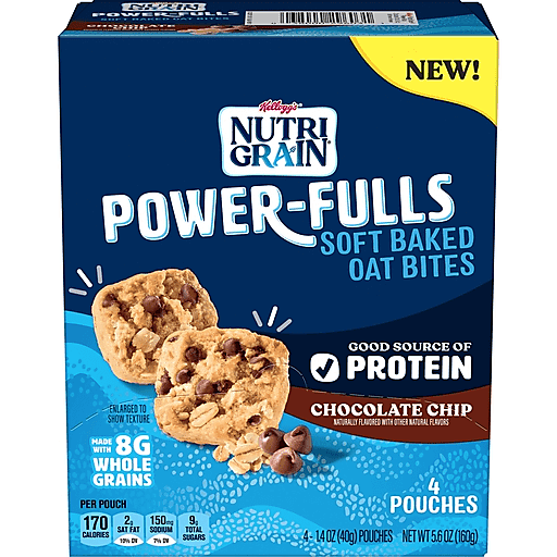 Kellogg's Nutri-Grain Powerfuls Chocolate Chip