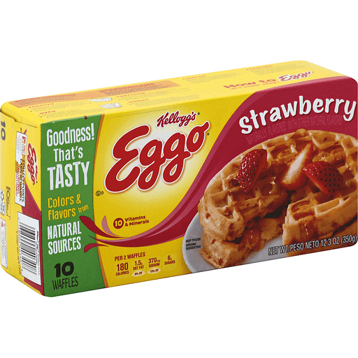 Eggo Homestyle with Maple Flavor Frozen Mini Waffles, Waffles