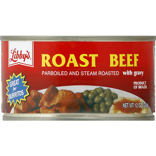 Libby&rsquo;s Roast Beef, With Gravy 12 Oz | Canned Meat | Wright&rsquo;s Food 