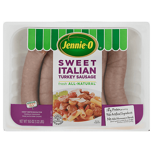 Sweet Italian Turkey Sausage 1 oz. Fingers - Swiss Villa