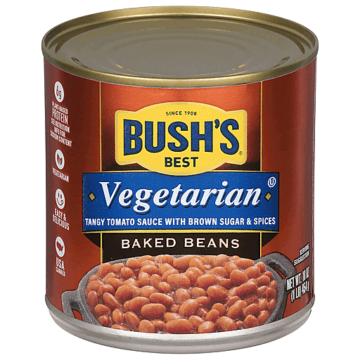 Bush's Best Baked Beans, Vegetarian 16 oz, Baked