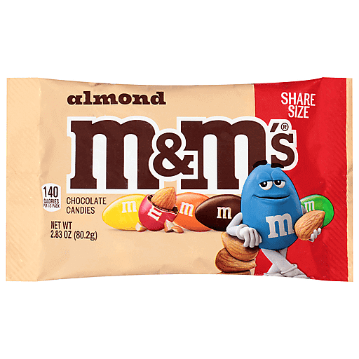 エムアンドエムズ M&M's Almond Chocolate Candies Share Size 2.83 oz | Northgate Market